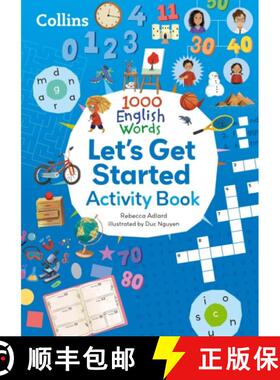 【3-4周达】Collins 1000 English Words Activity Book: Let’s get started [9780008756345]
