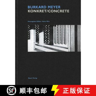 【3-4周达】精装 Burkard Meyer: Konkret/Concrete: Konkret = Concrete [9783907631782]