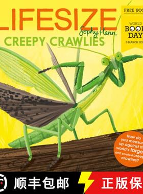 【3-4周达】Lifesize Creepy Crawlies (World Book Day 2023 - 50 pack): World Book Day 2023 [9780008591311]