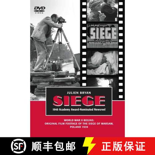 【3-4周达】Siege : World War II Begins: Original Film Footage of the Seige of Warsaw, Poland, Septemb... [9781607720065]