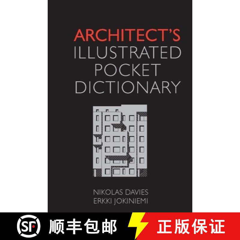 【3-4周达】Architect's Illustrated Pocket Dictionary [9781138405431]