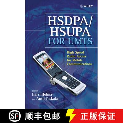 【3-4周达】Hsdpa/Hsupa For Umts - High Speed Radio Access For Mobile Communications [Wiley电子电气工程] [9780470018842]