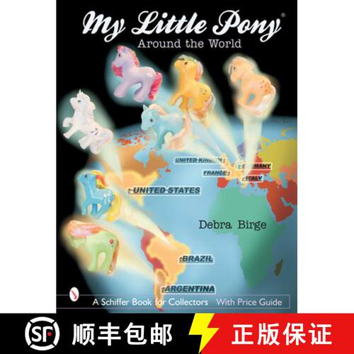 【3-4周达】My Little Pony (R) Around the World: Around the World [9780764317491]