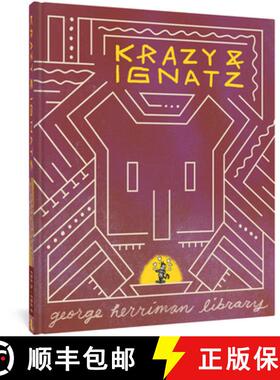 【3-4周达】The George Herriman Library: Krazy & Ignatz 1925-1927 [9781683966746]