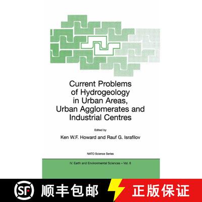 【3-4周达】Current Problems of Hydrogeology in Urban Areas, Urban Agglomerates and Industrial Centres [9781402006012]