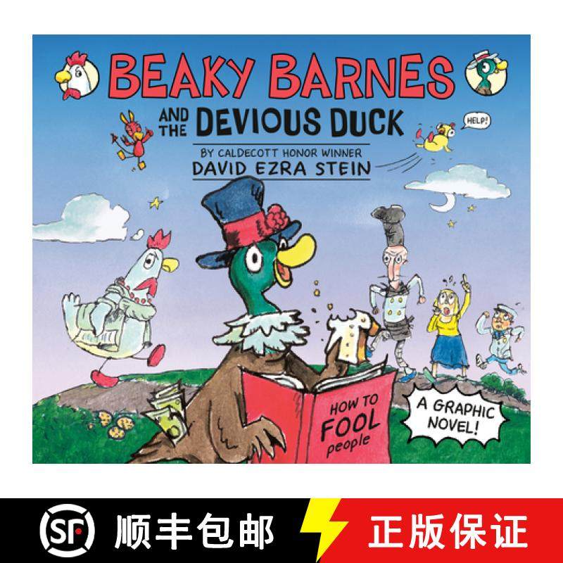 【3-4周达】Beaky Barnes and the Devious Duck: A Graphic Novel [9780593094792]