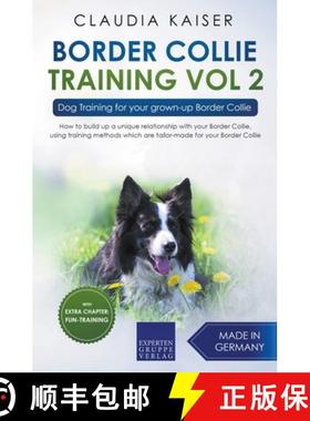 【3-4周达】Border Collie Training Vol. 2: Dog Training for your grown-up Border Collie [9783968974965]
