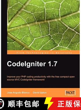 预订 Codeigniter 1.7 [9781847199485]