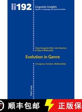 【3-4周达】Evolution in Genre : Emergence, Variation, Multimodality [9783034315333]