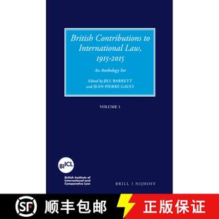 2015 British Law 预订 Set 9789004386235 Anthology Contributions International 1915