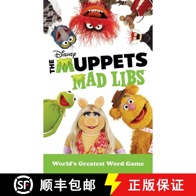 【3-4周达】The Muppets Mad Libs: World's Greatest Word Game [9780399542749]