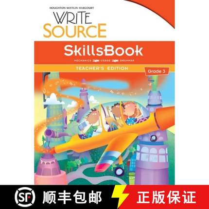 预订 Write Source SkillsBook Teacher's Edition Grade 3 [9780547484419]