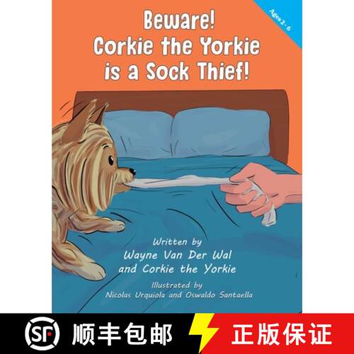 【3-4周达】Beware! Corkie the Yorkie is a Sock Thief! [9781732771048]