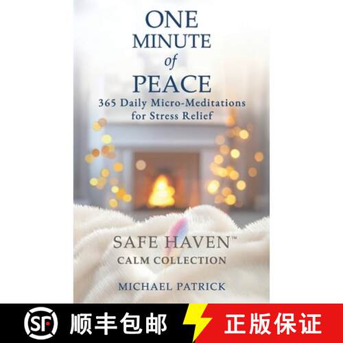 【3-4周达】ONE MINUTE of PEACE: 365 Daily Micro-Meditations for Stress Relief [9798901199831]