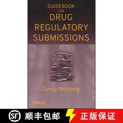 【3-4周达】精装 Guidebook For Drug Regulatory Submissions [Wiley化学化工] [9780470371381]