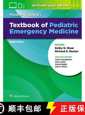 【3-4周达】Fleisher & Ludwig's Textbook of Pediatric Emergency Medicine [9781975121518]