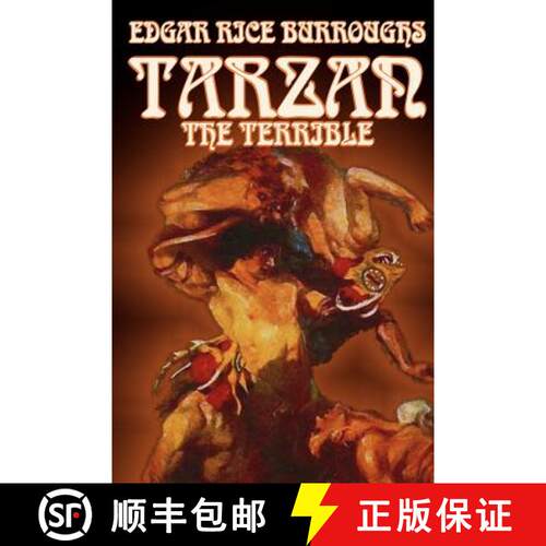 【3-4周达】Tarzan the Terrible by Edgar Rice Burroughs, Fiction, Literary, Action & Adventure [9780809599820]