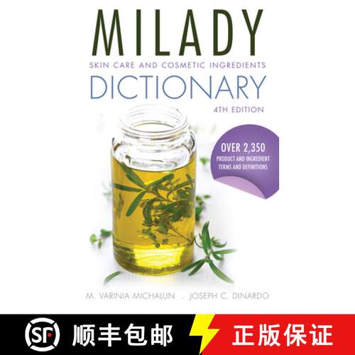 【3-4周达】Milady Skin Care and Cosmetic Ingredients Dictionary [9781285060798]