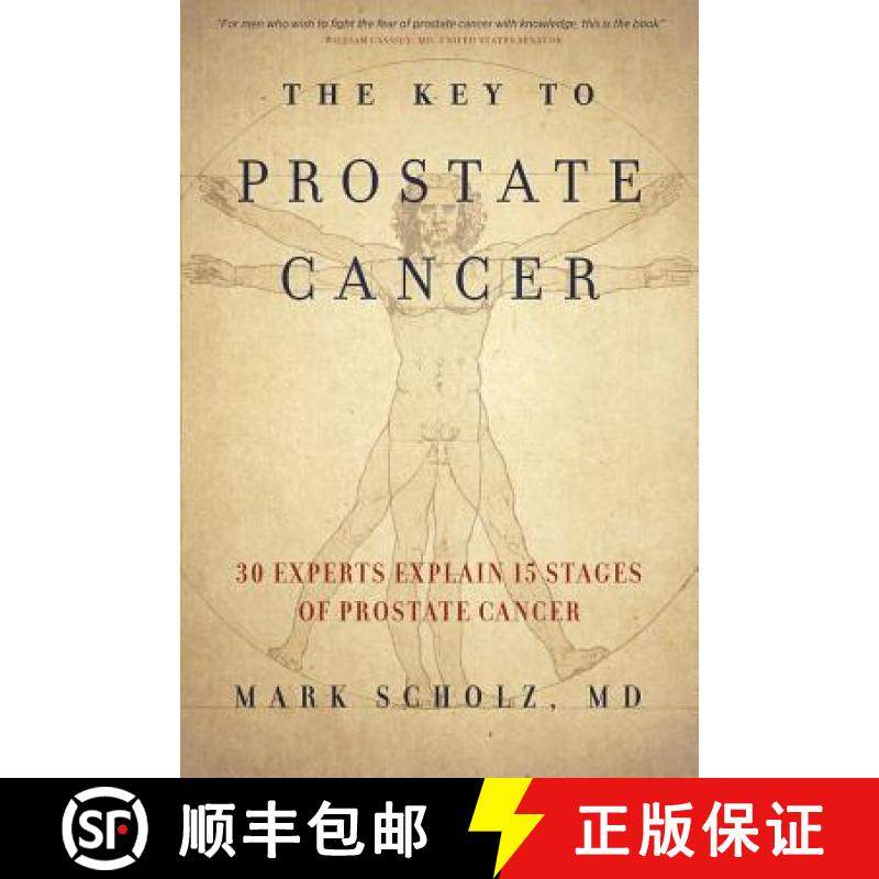 【3-4周达】The Key to Prostate Cancer: 30 Experts Explain 15 Stages of Prostate Cancer [9780999065211]