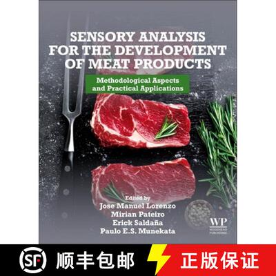【3-4周达】Sensory Analysis for the Development of Meat Products: Methodological Aspects and Practica... [9780128228326]