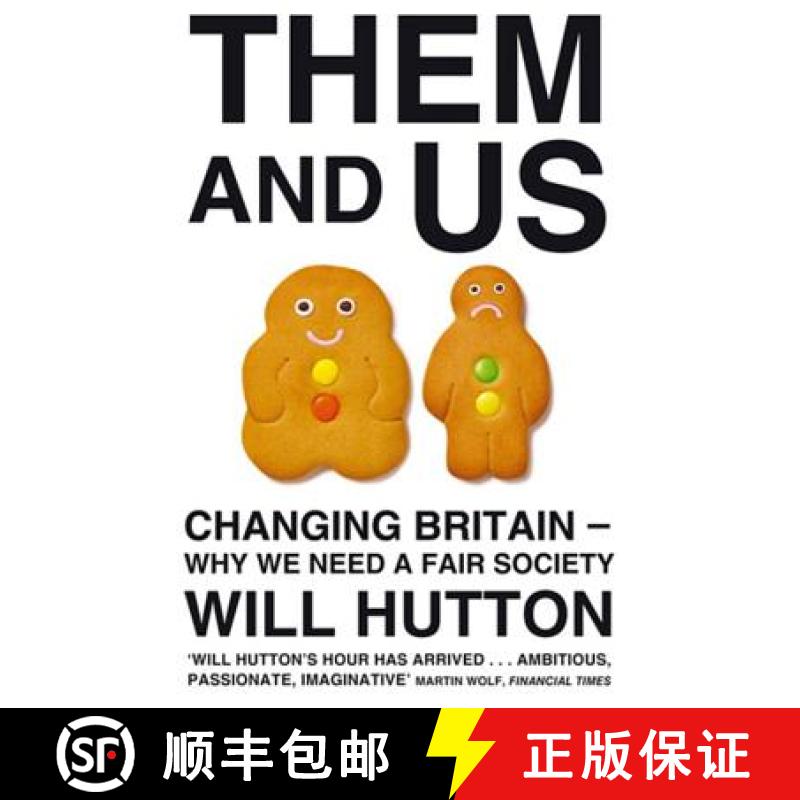 【3-4周达】Them and Us: Changing Britain - Why We Need a Fair Society [9780349121482]