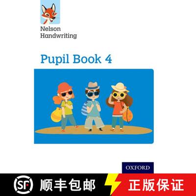 【3-4周达】Nelson Handwriting: Year 4/Primary 5: Pupil Book 4 Pack of 15 [9780198368588]