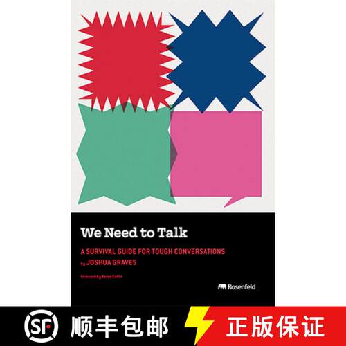 【3-4周达】We Need to Talk : A Survival Guide for Tough Conversations [9781959029113]