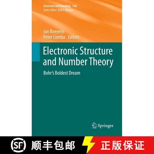 【3-4周达】精装 Electronic Structure and Number Theory : Bohr's Boldest Dream [9783642319761]