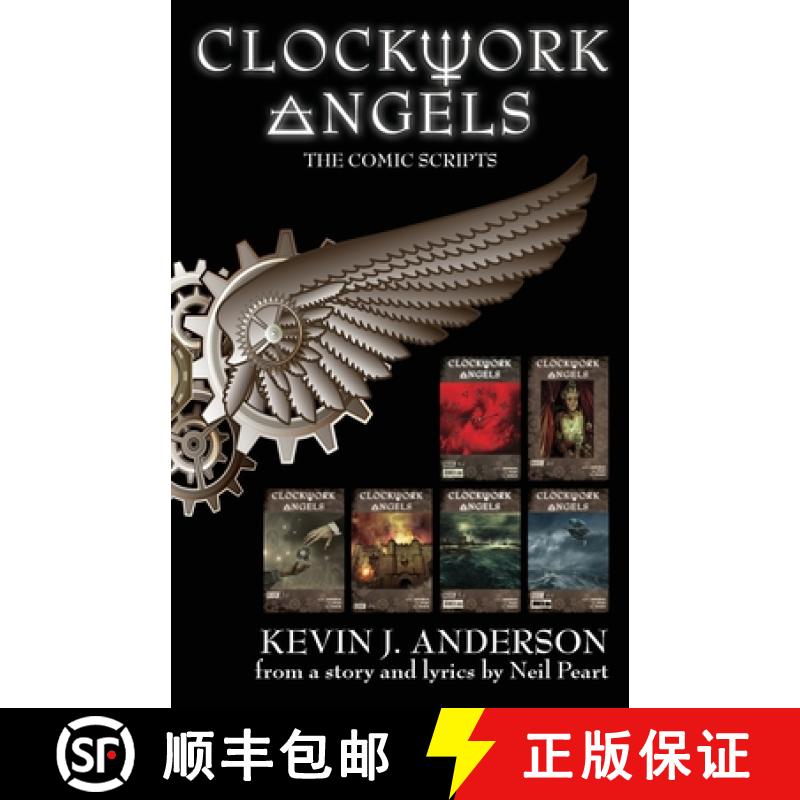【4周达】Clockwork Angels: The Comic Scripts [9781614752622]