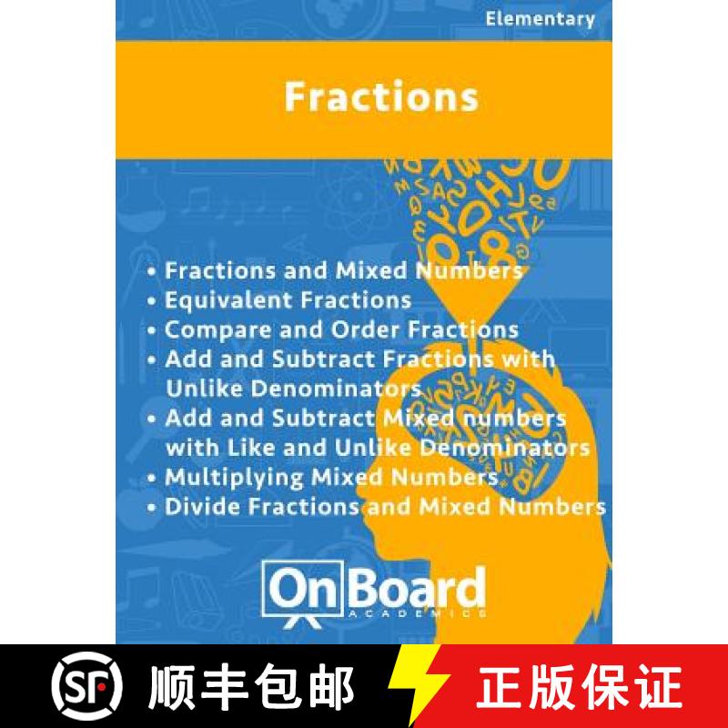 【3-4周达】Fractions: Fractions & Mixed Numbers, Equivalent Fractions, Compare & Order Fractions, Add... [9781630960810]