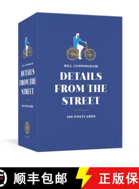【3-4周达】Bill Cunningham: Details from the Street: 100 Postcards [9781524763510]