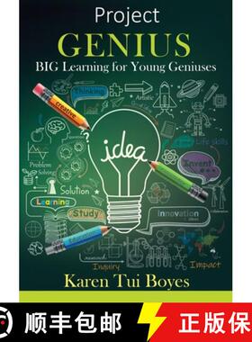 【3-4周达】Project Genius: BIG Learning for Young Geniuses [9780987664778]