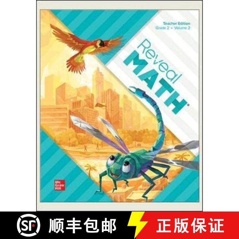 【3-4周达】Reveal Math, Grade 2, Teacher Edition, Volume 2 [9780076839148]
