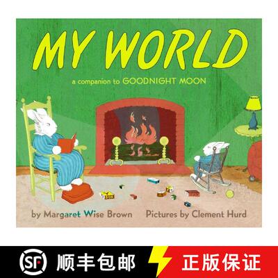 【3-4周达】My World Board Book: A Companion to Goodnight Moon [9780694008629]