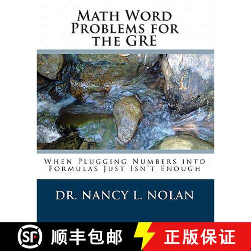 【3-4周达】Math Word Problems for the GRE: When Plugging Numbers into Formulas Just Isn't Enough [9781933819549]