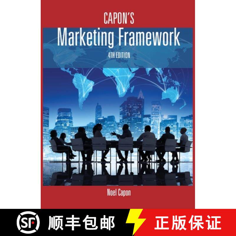【3-4周达】精装 Capon's Marketing Framework-4th edition [9780986402333]