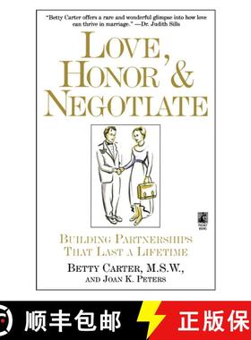 【3-4周达】Love Honor and Negotiate: Building Partnerships that Last a Lifetime [9780671896256]