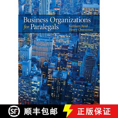 【3-4周达】Business Organizations for Paralegals [9780135103647]