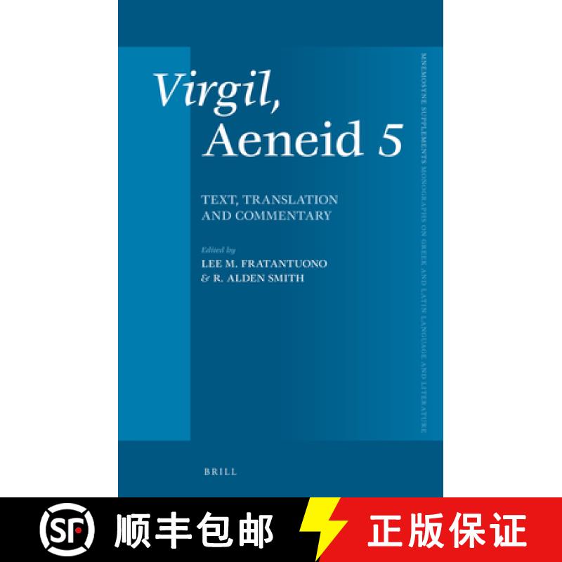 【3-4周达】Virgil, Aeneid 5: Text, Translation and Commentary [9789004301245]