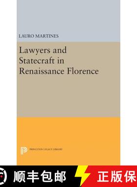 【3-4周达】精装 Lawyers and Statecraft in Renaissance Florence [9780691649412]