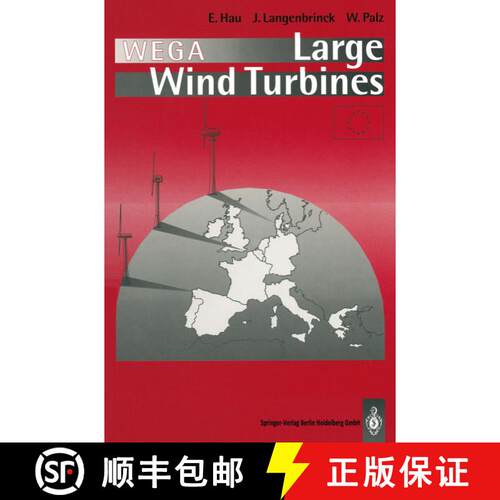 【3-4周达】WEGA Large Wind Turbines [9783642521317]