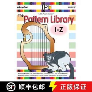 【3-4周达】The Pattern Library I to Z: Patterns for Common & Unusual Objects & More [9781937257637]