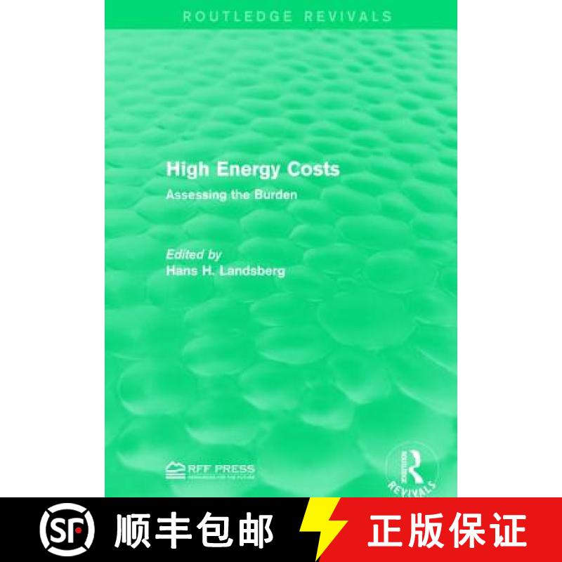 【3-4周达】High Energy Costs: Assessing the Burden [9781138120655]