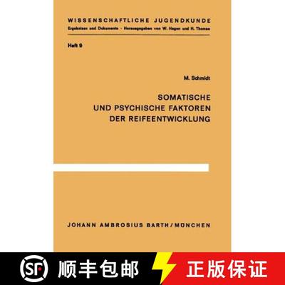 【3-4周达】Somatische und psychische Faktoren der Reifeentwicklung [9783540796893]