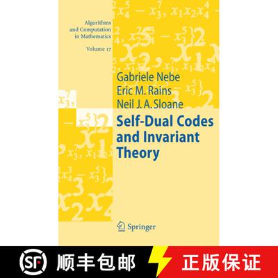 【3-4周达】Self-Dual Codes and Invariant Theory (Softcover reprint of hardcover 1st ed. 2006) (Softco... [9783642068010]
