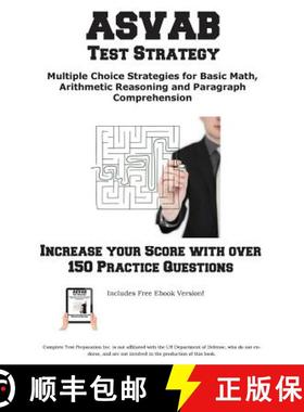 预订 ASVAB Test Strategy: Winning Multiple Choice Strategies for the ASVAB Test [9781772451122]