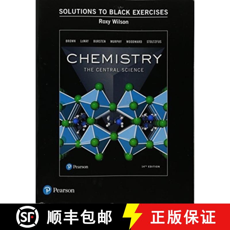 【3-4周达】Student Solutions Manual to Black Exercises for Chemistry: The Central Science [9780134580098]