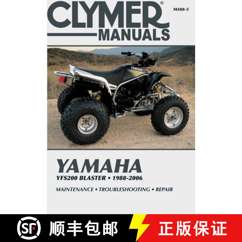 【3-4周达】Yamaha Yfs200 Blaster, 1988-2006: Maintenance * Troubleshooting * Repair [9781620923320]