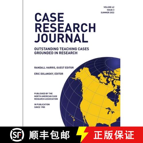 【3-4周达】Case Research Journal: 42(3): Outstanding Teaching Cases Grounded in Research [9781737758631]