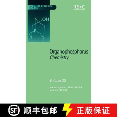 【3-4周达】精装 Organophosphorus Chemistry : Volume 30 [9780854043248]